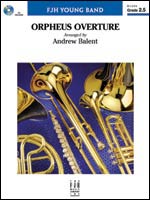cover Orpheus Overture Concert Band sheet music cover